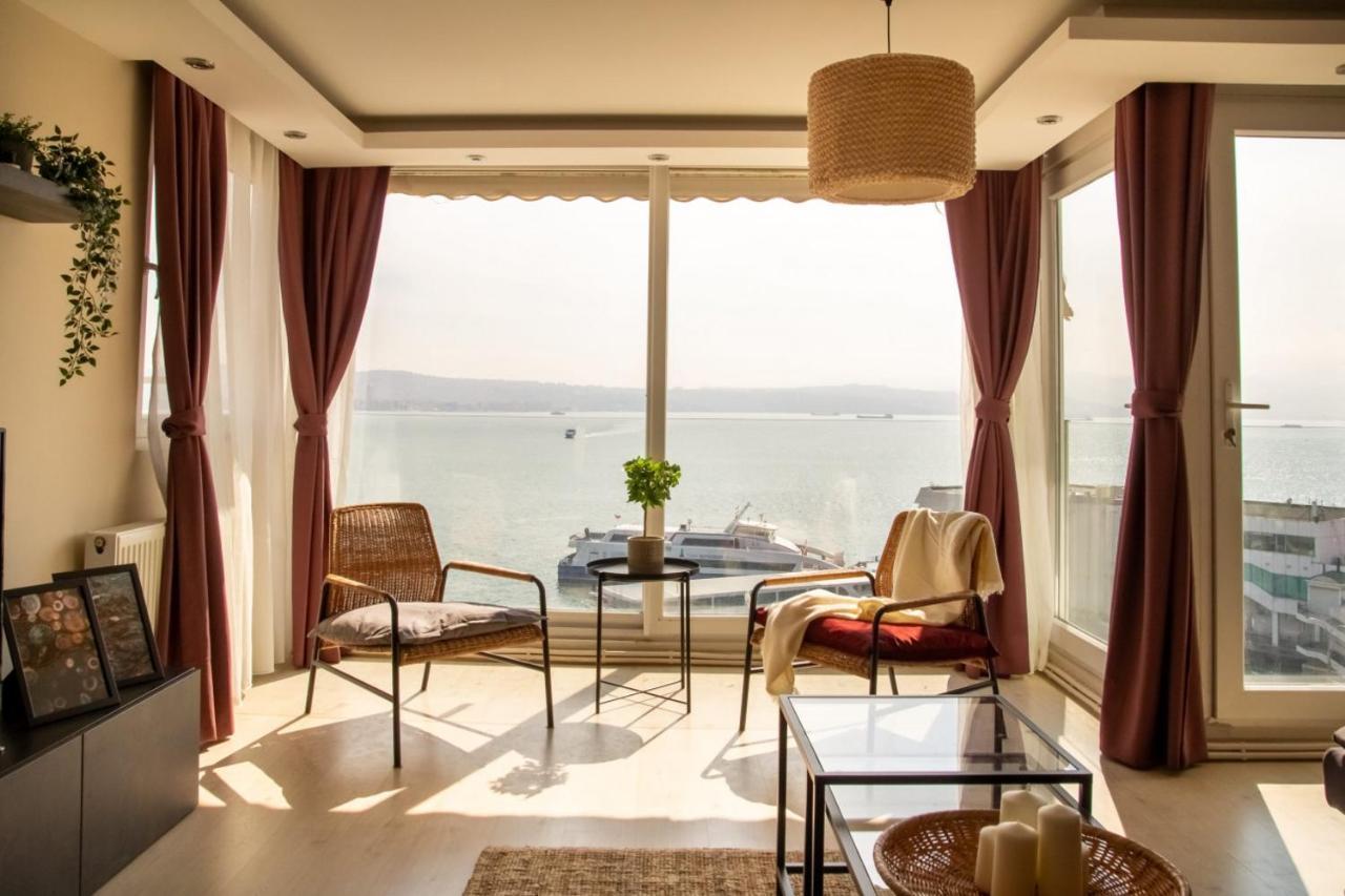 Ferienwohnung Exceptional Flat With Gorgeous Sea View In Izmir Exterior foto